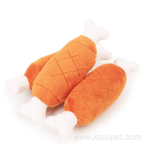 Spot pet toys Plush bone chicken dog toy